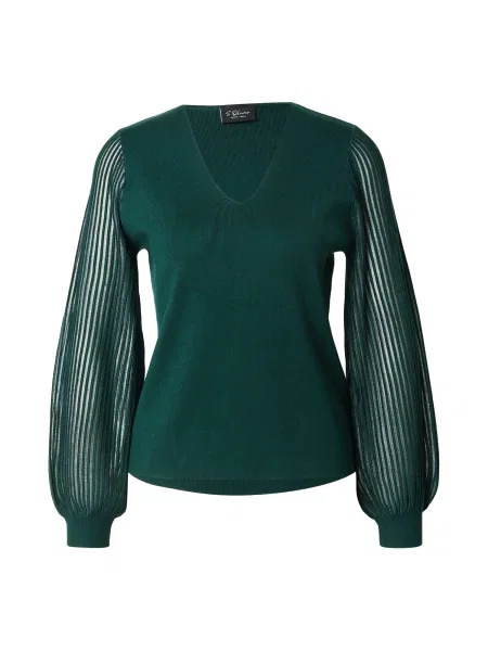S.Oliver Pulover temno zelena