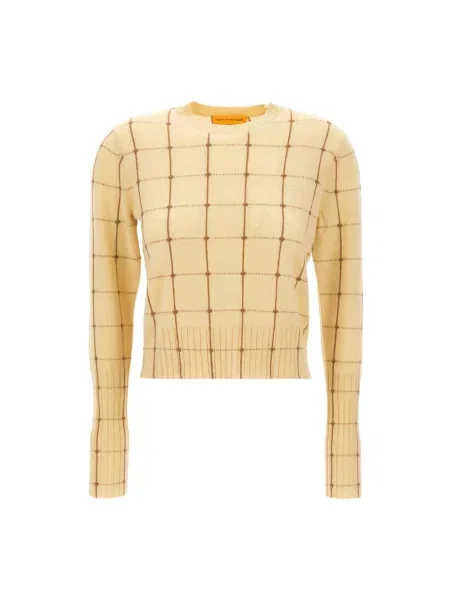 Sweter Guest In Residence z kaszmiru żółty