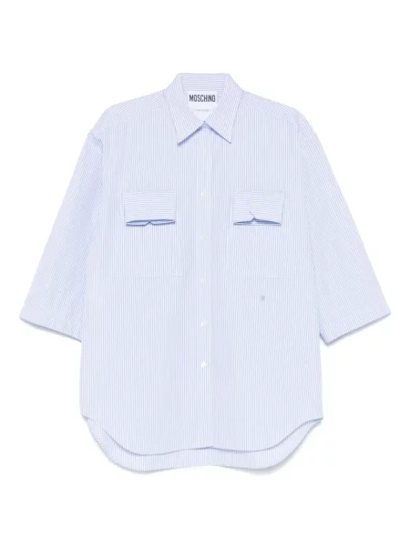 Cămașă Moschino cu dungi albastru