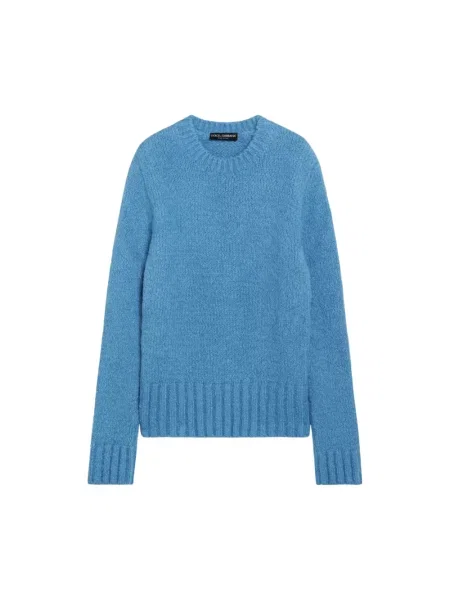 Bukiecik sweter Dolce And Gabbana niebieski