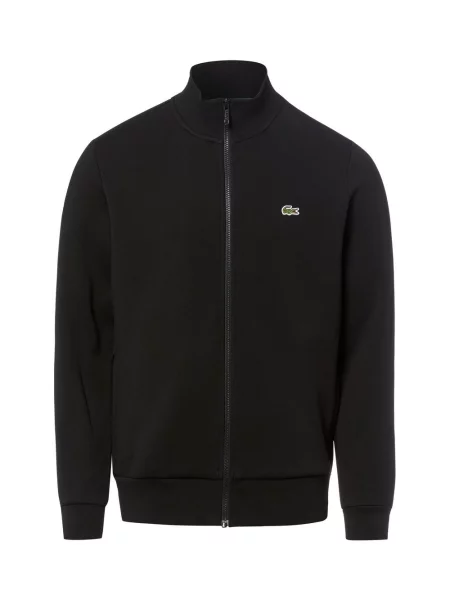Lacoste Bluza Mężczyźni jednolity 3 czarny