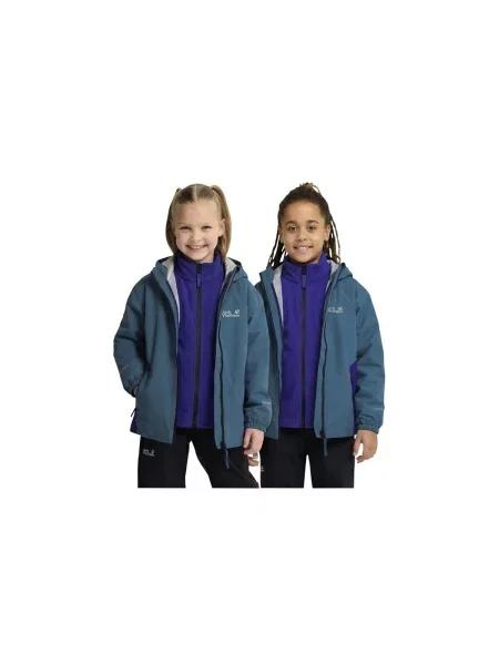 Geacă copii Jack Wolfskin albastru