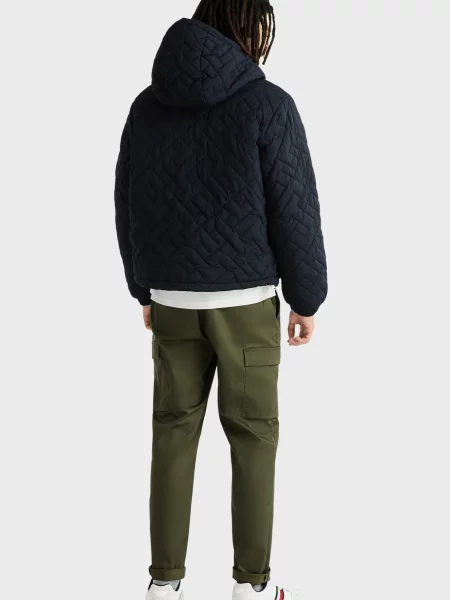 Стьобана куртка Tommy Hilfiger синя