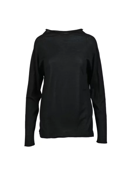 Jedwabny sweter Fabiana Filippi czarny