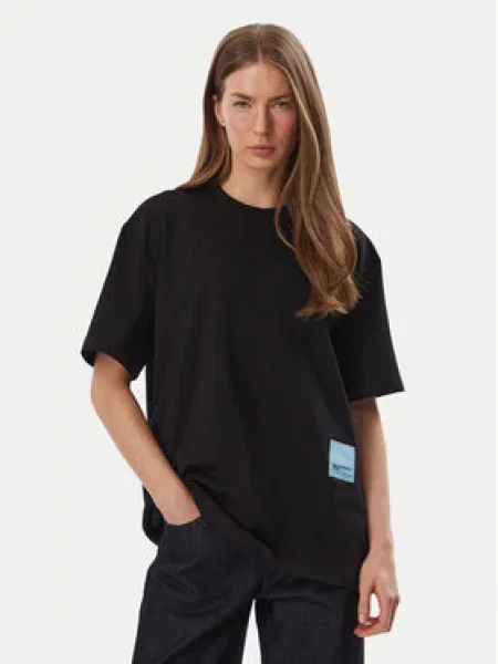 Karl Lagerfeld Jeans Póló fekete