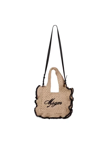 Torba Msgm beżowa