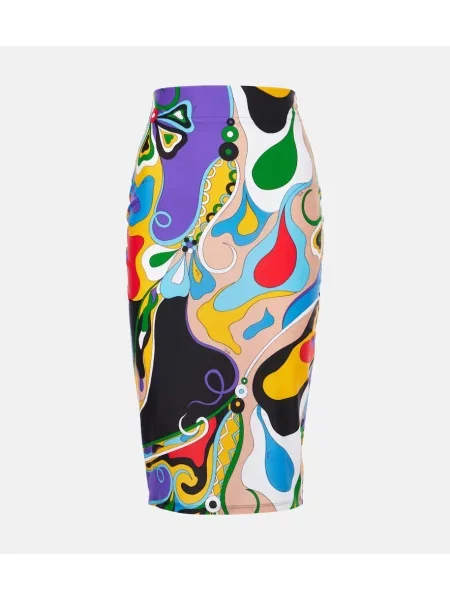 Fustă tip creion Pucci