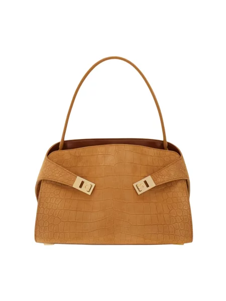 Torebka Ferragamo brązowa