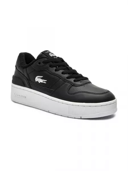 Lacoste De piele sneakers negru