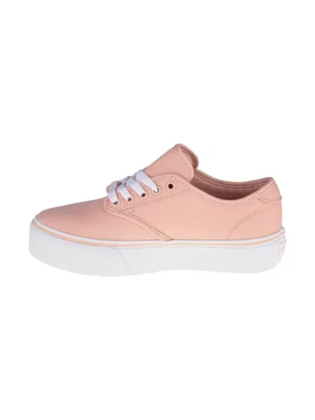 Platno tenisice Vans s platformom ružičasta