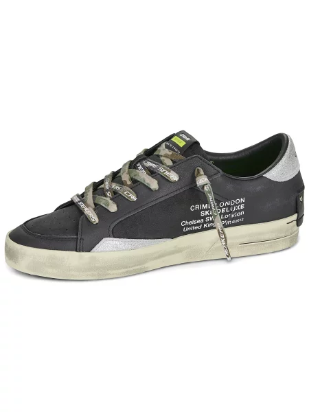 Pantofi Crime London din piele negru