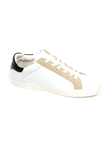 Sneakersy Moschino skórzane białe