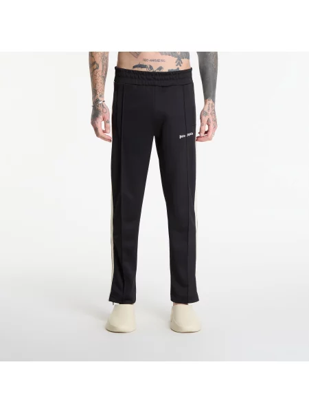 Pantaloni de trening Palm Angels Classic Logo Track Pants Black/ Off White XXL alb