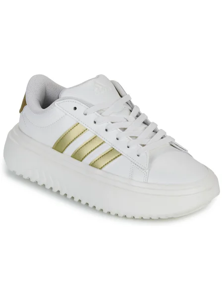 Tenisky Adidas na platforme biela