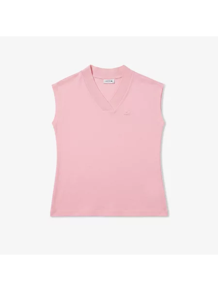 Lacoste Koszulka różowa