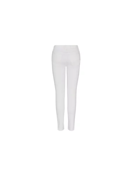 Skinny jeansy skinny Armani Exchange białe