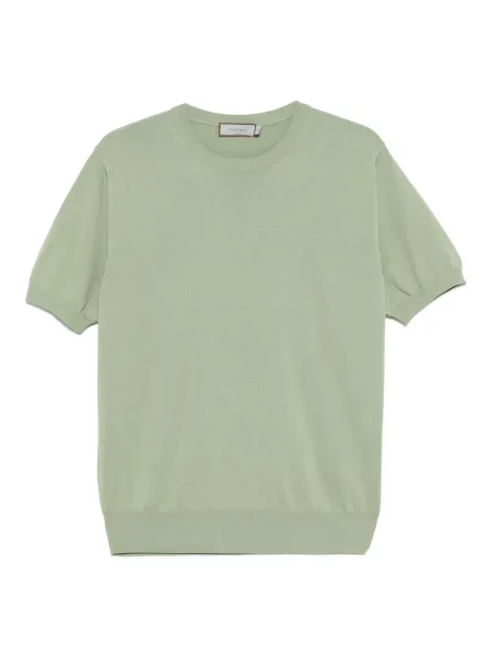 Tricou Canali tricotate verde