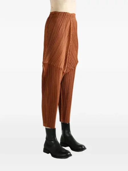 Pantaloni Pleats Please Issey Miyake maro
