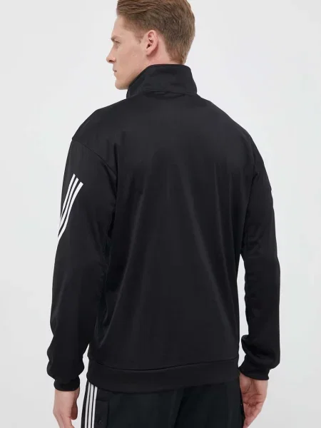 Tréninková mikina adidas Performance s potiskem černá