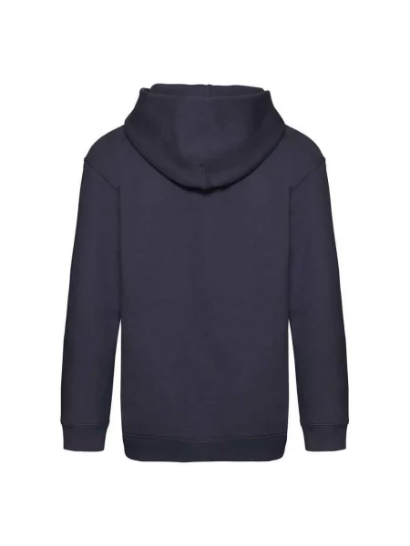 Bluza Z Kapturem Premium Dla Dzieci niebieska