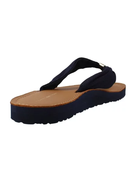 Šľapky Tommy Hilfiger modrá