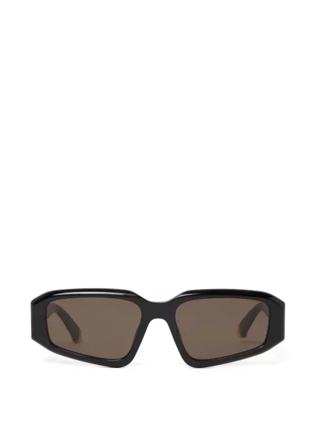 Ochelari de soare Stella Mccartney Eyewear cu imprimeu geometric negru