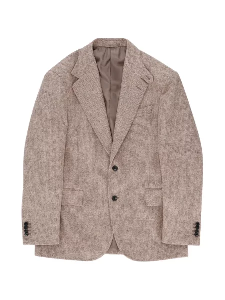 Sacou Fortela de lână cu model herringbone