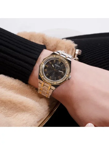 Zegarek Guess elegancki żółty