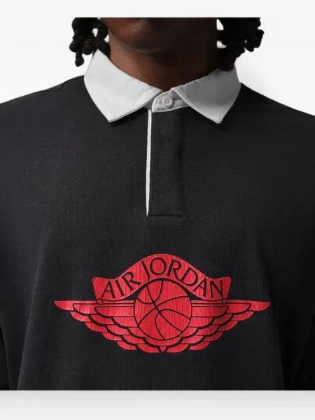 Polo Jordan με σχέδιο μαύρο