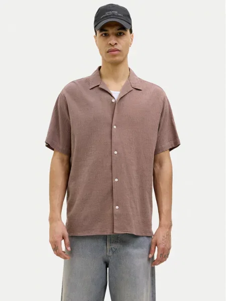 Jack&Jones Košile Luke hnědá