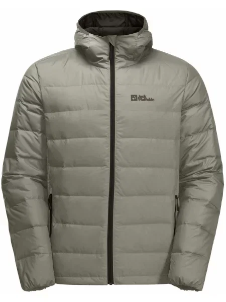 Пуховик Jack Wolfskin бежевый