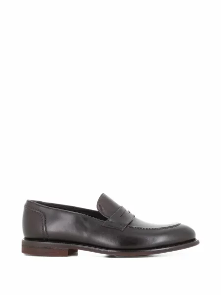 Pantofi loafer Tassinari din piele maro