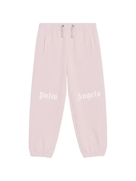 Spodnie dziecięce Palm Angels różowe