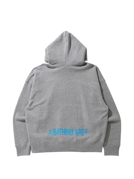 Hanorac cu glugă A Bathing Ape® cu imagine gri
