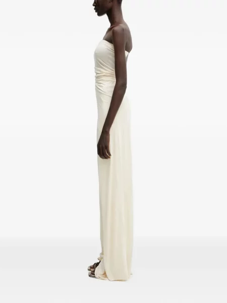 Τοπ Rick Owens Lilies με βολάν στράπλες