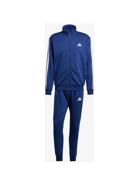 Dres adidas Sportswear Basic Fleece ciemnoniebieski XS niebieski