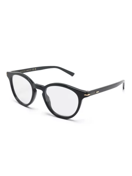 Ochelari de soare rotunzi Gucci Eyewear negru