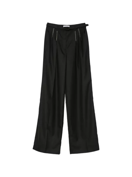 Pantaloni Gabriela Hearst cu broderie negru