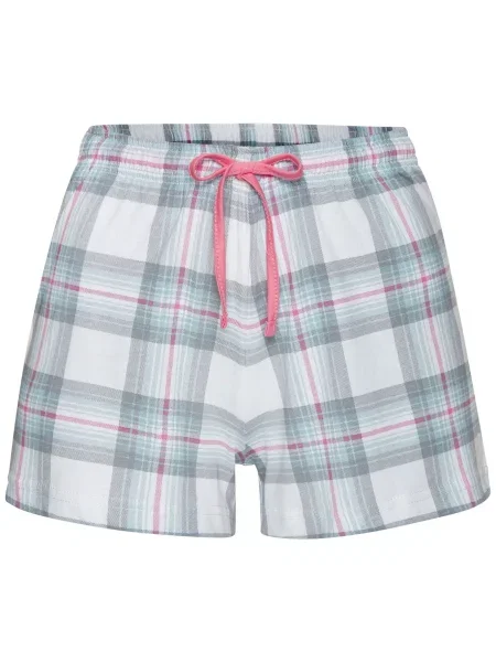 VIVANCE Pantaloni de pijama albastru pastel deschis / roz deschis gri