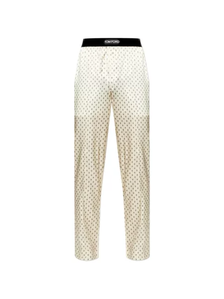 Pyžamo Tom Ford s potiskem s paisley potiskem