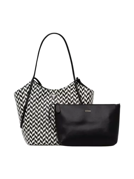 Guess torebka shopper TESSI czarna