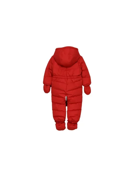 Kombinezon narciarski dla niemowląt Peak Mountain Layette czerwony