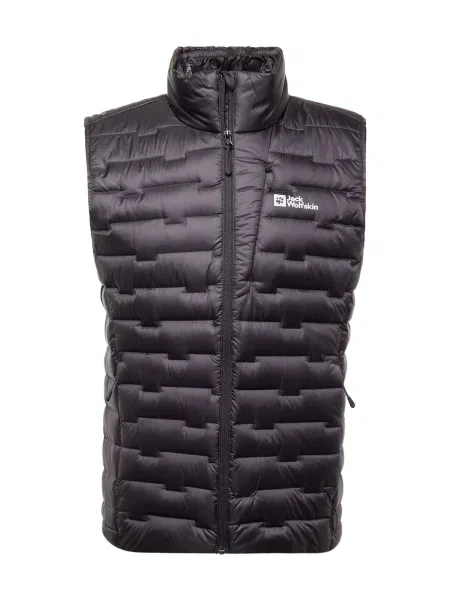 Férfi Jack Wolfskin Passamani Down phantom trekking ujjatlan kabát. Méret: M szürke