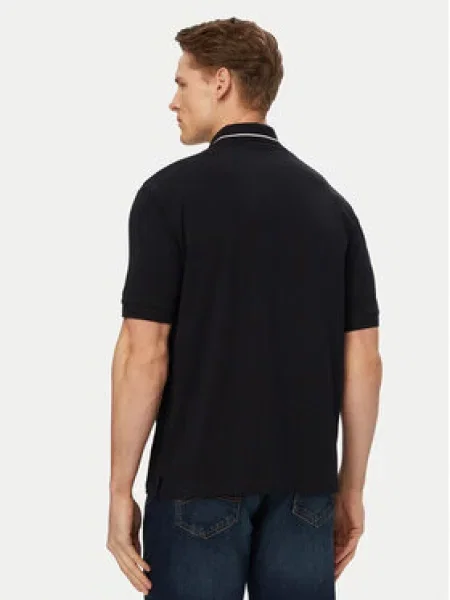 Armani Exchange Polo majica Mornarsko Regular Fit modra