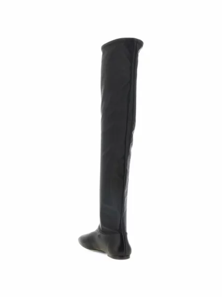 Botine Toteme din piele negru