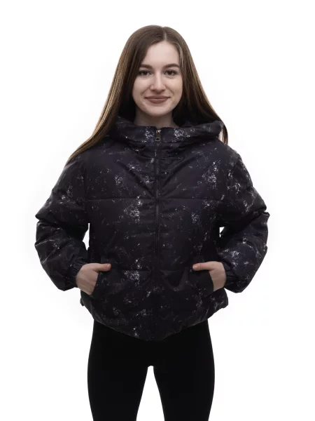 Демісезонна куртка LUMO темно-сірий текстиль/поліестер сіра