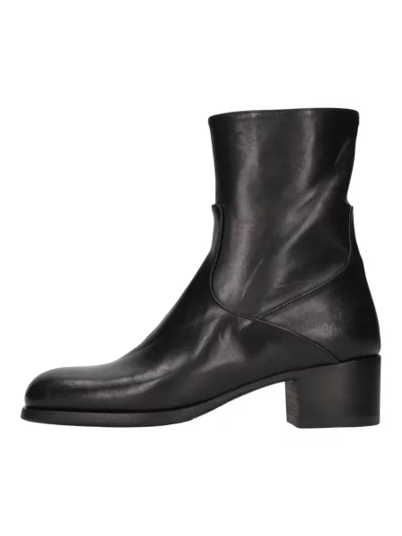 Buty do kostki Pantanetti skórzane czarne