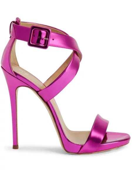 Sandale Giuseppe Zanotti din piele roz