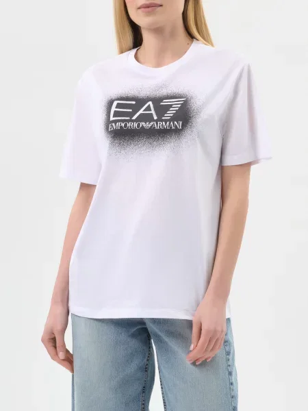Футболка Ea7 Emporio Armani белая