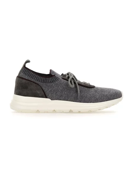 Sneakersy Eleventy szare